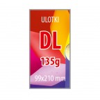 Ulotki DL - 135g - 2000 sztuk