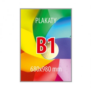 Plakaty B1 - 100 sztuk
