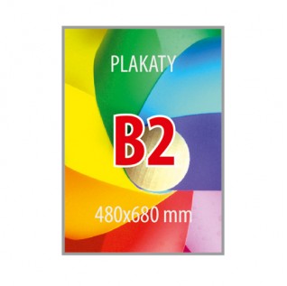 Plakaty B2 - 100 sztuk