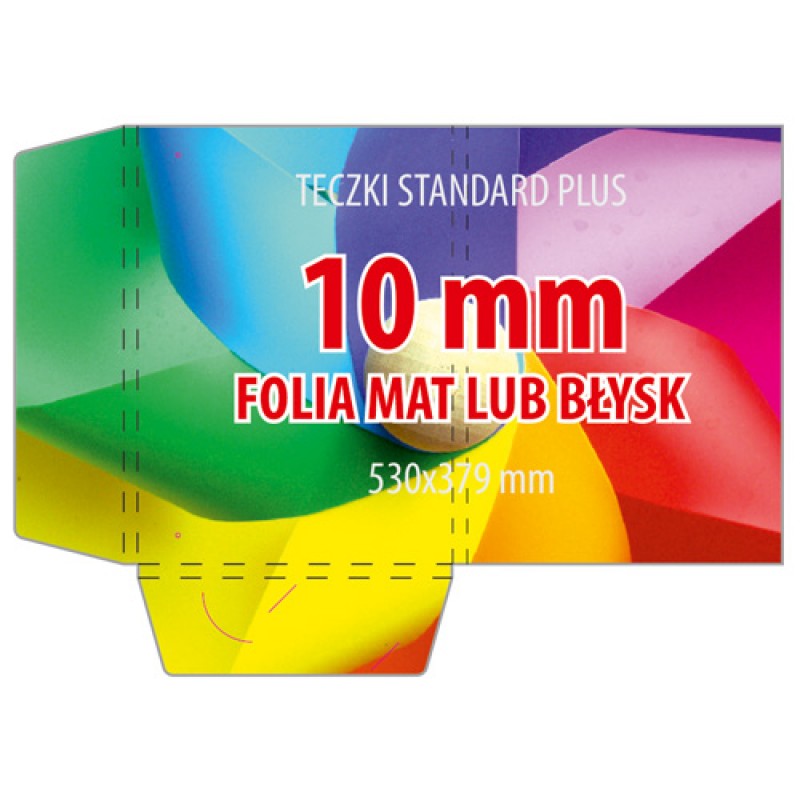 Teczka PLUS 10 mm - 500 sztuk