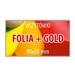 Wizytówka 90x50 FG - 200 sztuk