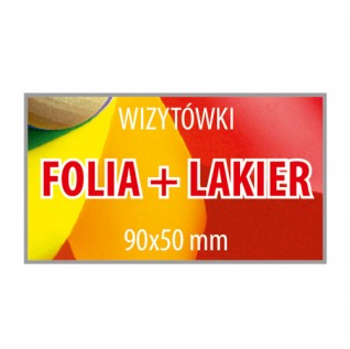 Wizytówka 90x50 FL - 250 sztuk