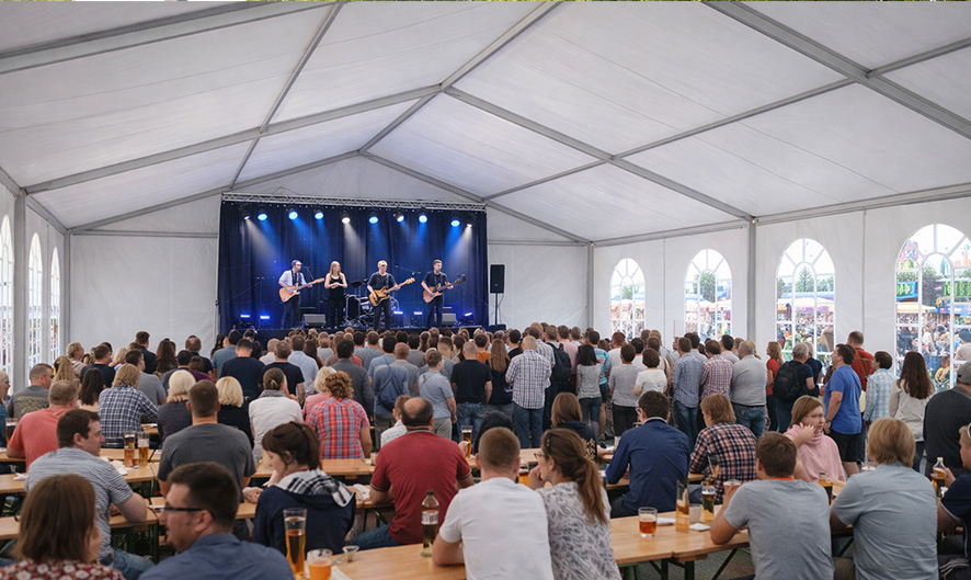 Wizualizacje 3d - Namiot imprezowy 10x20 m